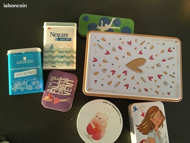 Édition Collector boîtes de rangement en métal