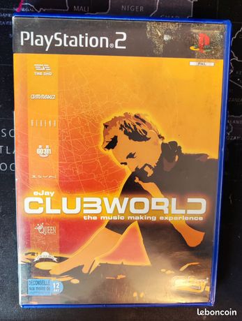 EJay Clubworld PlayStation 2 Boîte + CD PAL FR