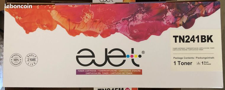 EJET - Toners TN-245Y / TN-245M / TN-245C / TN241BK (x2) compatible Brother