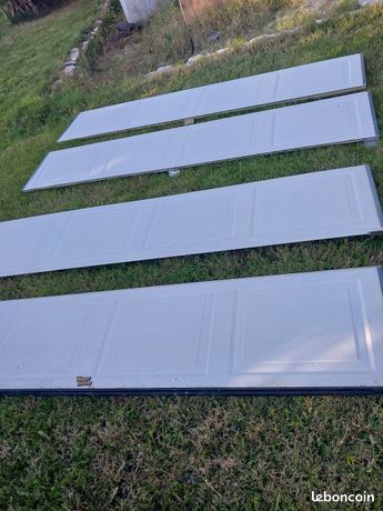 Éléments de porte sectionnelle de garage