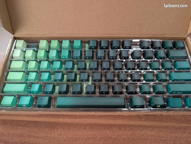 Emerald Keycap Alpherior Keys
