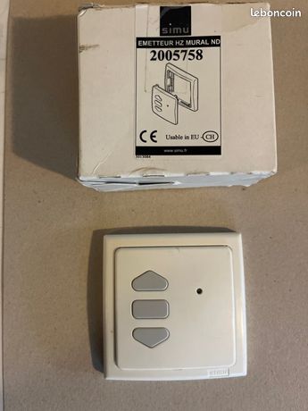 Émetteur mural radio SIMU
