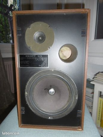 Enceinte retro scott / s 176