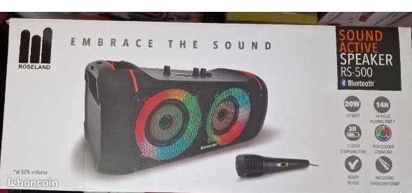 Enceinte Bluetooth roseland