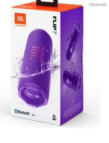 Enceinte Bluetooth sans fil JBL Flip 7 Violet