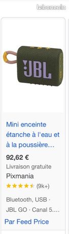 Enceinte jbl go3