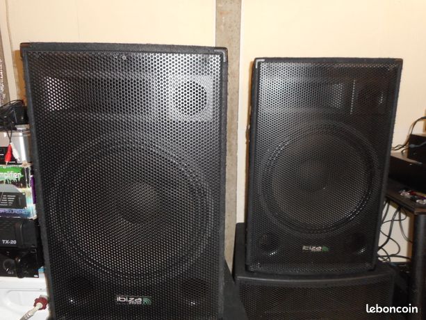 Enceinte sono ibiza disco 12 B 600w