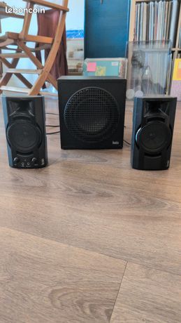 Enceintes 2.1 Hercules boostbass