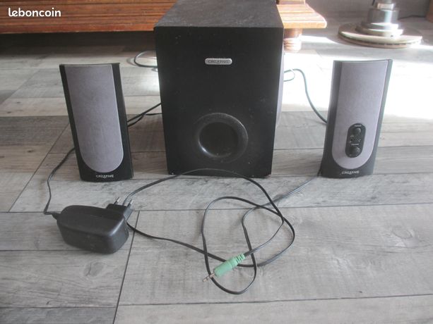 Enceintes et caisson de basse pour ordinateur