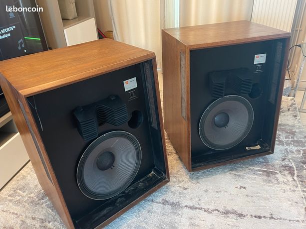 ENCEINTES JBL L200B STUDIO MASTER WOOFER 38 Petits Plis ALNICO