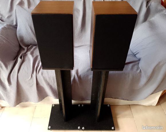 ENCEINTES GRUNDIG HIFIBOX 206a avec pieds sur mesure offerts