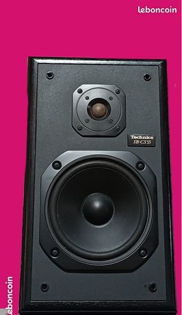 Enceintes Hifi ( 8 ohms ) : TECHNICS _ SB- CS55 / Testé ; BON ETAT , Pas D'