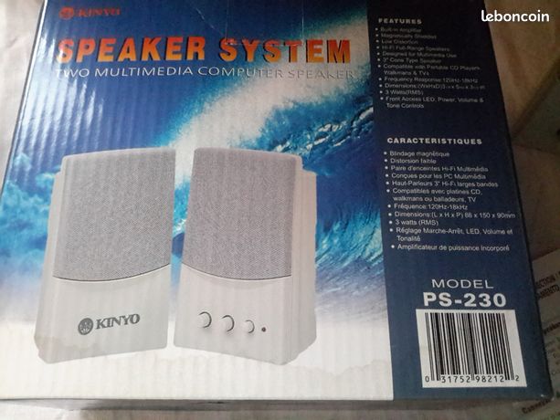 Enceintes Speaker System