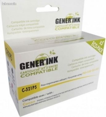 Encre canon compatible PGI-520 CLI-521