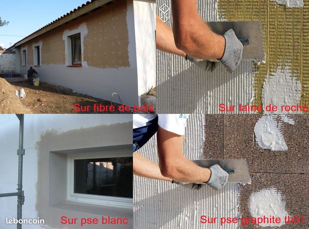 Enduit collage marouflage ite fassa a96