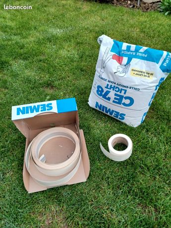 Enduit placo + bandes