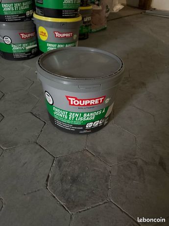 Enduit pour bande à joint en pâte 2 en 1 Toupret