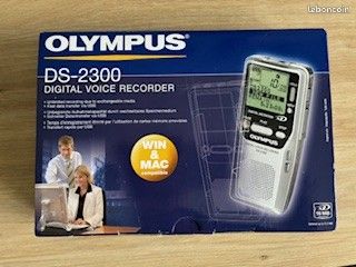 Enregistreur vocal portable Olympus DS-2300 Digital XL dictée mémo avec carte HD