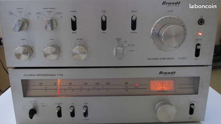 Ensemble ampli tuner Brandt