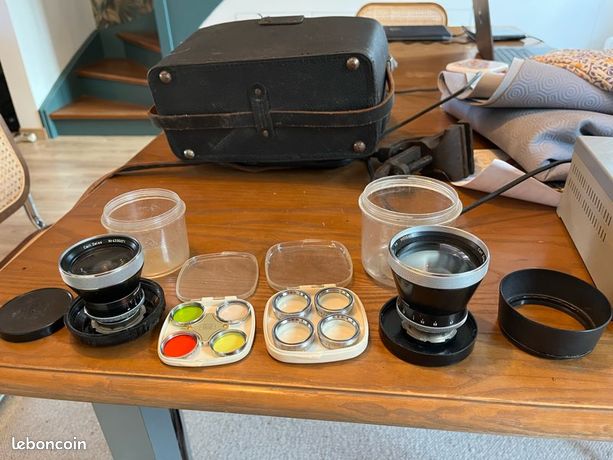 Ensemble dobjectifs et filtres Zeiss