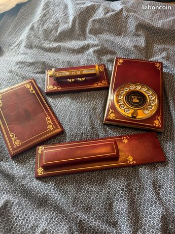 Ensemble de papeterie vintage Le tanneur