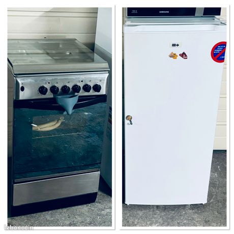 Ensemble LIVRÉ GRATUITEMENT frigo cuisinière