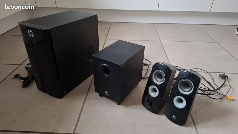 Ensemble pc fixe 2 To + enceintes
