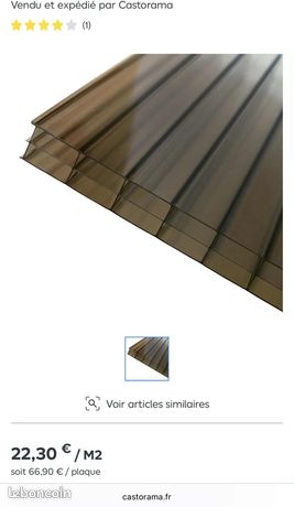 Ensemble plaque vise profil h corniere neuf