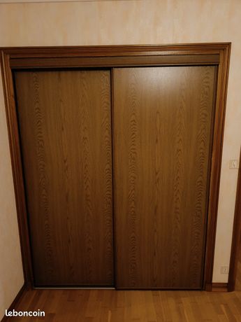 Ensemble porte coulissante 2 portes