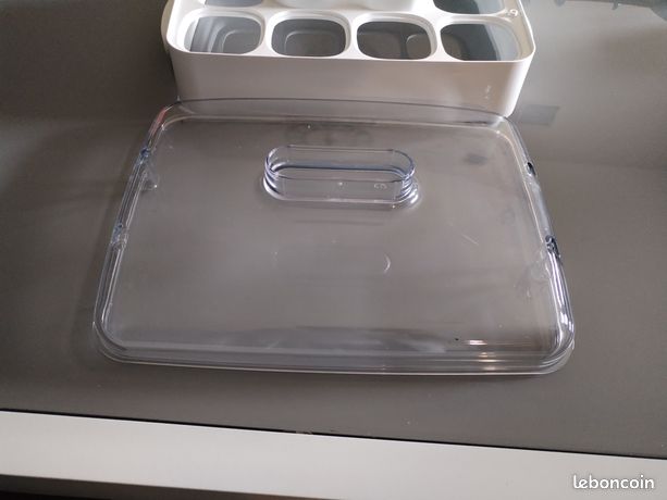 Ensemble socle+couvercle/yaourtière Seb multi délices