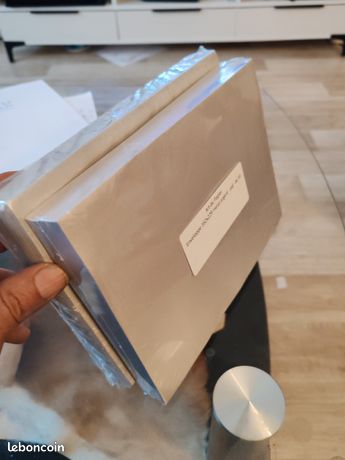 Enveloppe métal argent, pqt de 50