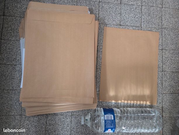 Enveloppes C4 kraft marron