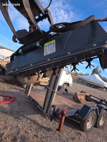 Epareuse - broyeur pour mini pelle