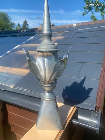 Épi de toiture zinc