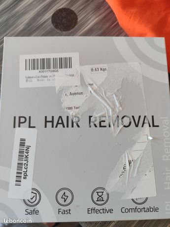 Epilateur a lumière pulse mixte neuf