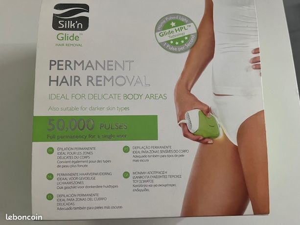 épilateur à lumière pulsée très peu servi SILK'N
