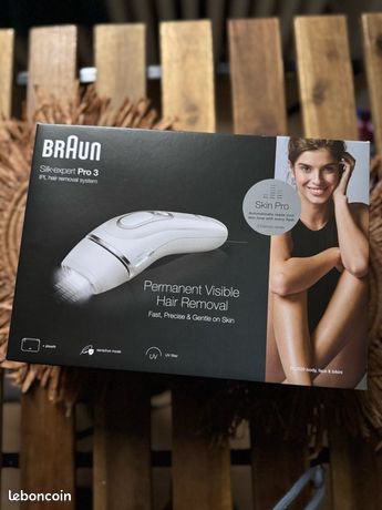 Epilateur braun ipl pro 3 a lumière pulsée