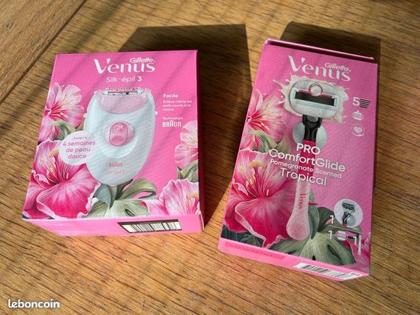 Epilateur Gillette Venus Silk-Epil 3 + Rasoir Pro