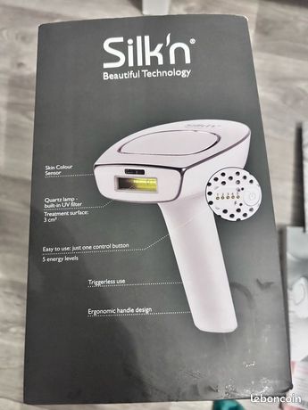Épilateur lumière pulsée silkn