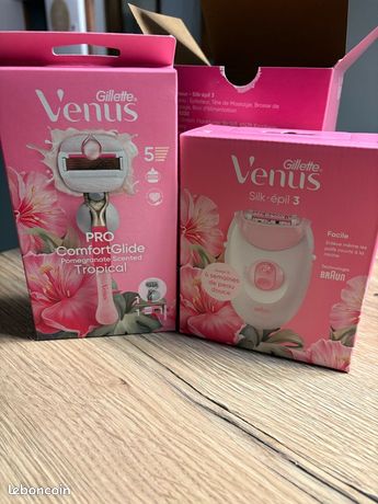 Epilateur Silk épil 3 de Gillette rasoir neufs