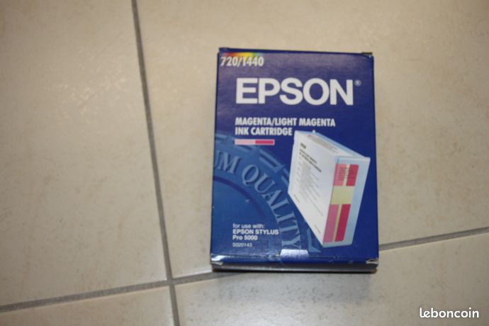 EPSON STYLUS PRO 5000 ENCRE MAGENTA n° SO20143