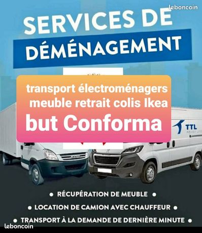 ERSTEIN Transporteur Déménagemnt Livreur Rapide Coursier