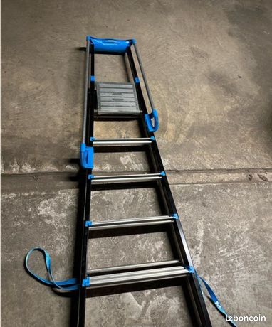 Escabeau aluminium 8 marches 340m