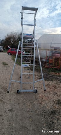 Escabeau avec plateforme