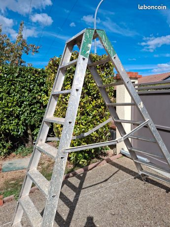 Escabeau aluminium 2m