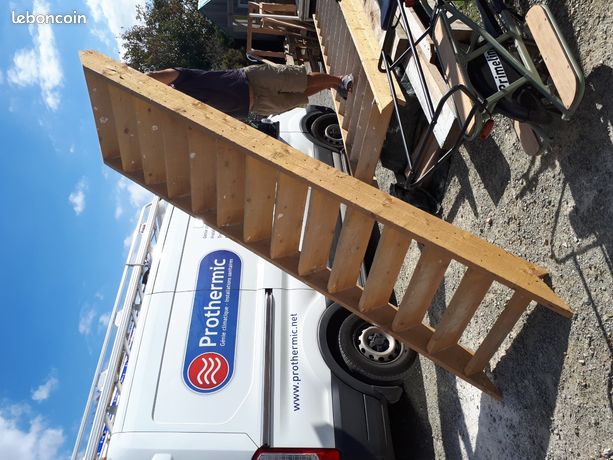 Escalier de chantier