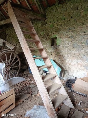 Escalier en bois