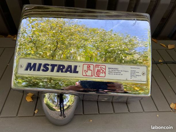 Essui mains soufflant MISTRAL