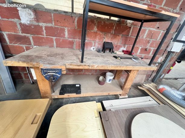 Établi avec presse anglaise