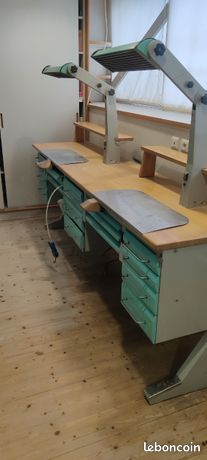 Établi meuble prothèse dentaireevier